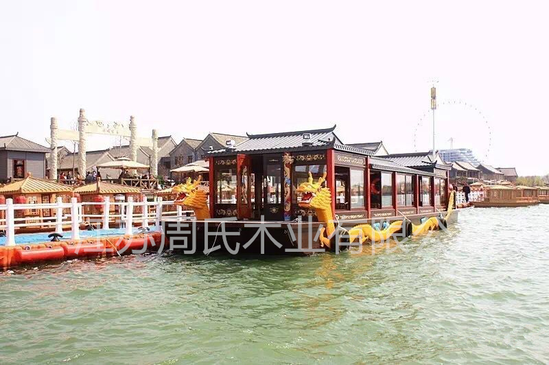 龙堤码头-蛟龙入水，惊艳东昌湖！